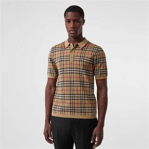 burberry mens polo shirt sale|Altro.